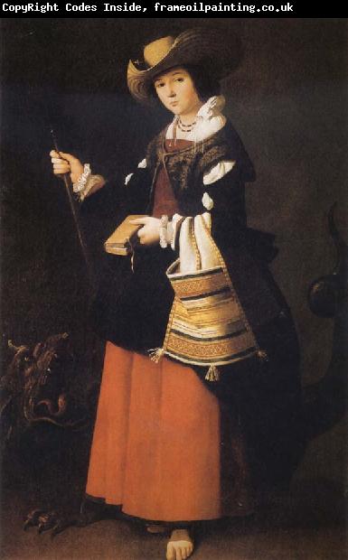 Francisco de Zurbaran St Margaret